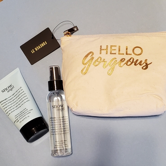 Forever 21 and Philosophy  lot Other - Philosophy Snow Angel & Forever 21 Make up Bag